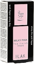 Nagelüberlack - Peggy Sage Top Finish Milky Pink I-Lak — Bild N2