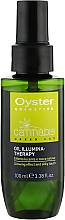 Düfte, Parfümerie und Kosmetik Leuchtendes Haaröl mit Cannabis - Oyster Cosmetics Cannabis Green Lab Oil Illumina-Therapy
