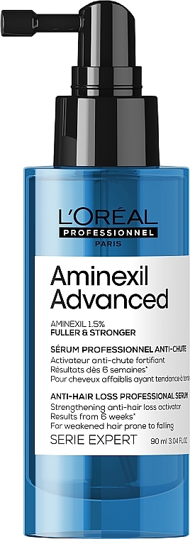 Serum für die Kopfhaut - L'Oreal Professionnel Aminexil Advanced Fuller & Stronger Anti-Hair Loss Serum — Bild N1