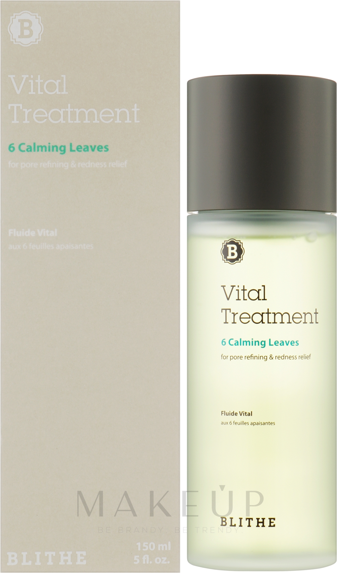 Beruhigende Essenz für empfindliche Haut - Blithe Vital Treatment 6 Calming Leaves — Bild 150 ml