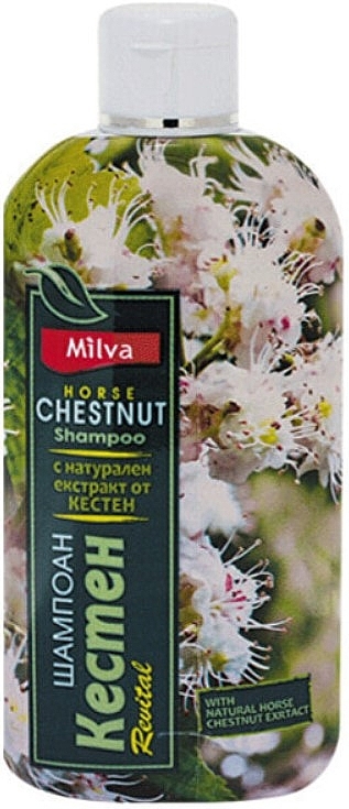 Shampoo mit natürlichem Rosskastanienextrakt - Milva Natural Horse Chestnut Extract Shampoo  — Bild N1