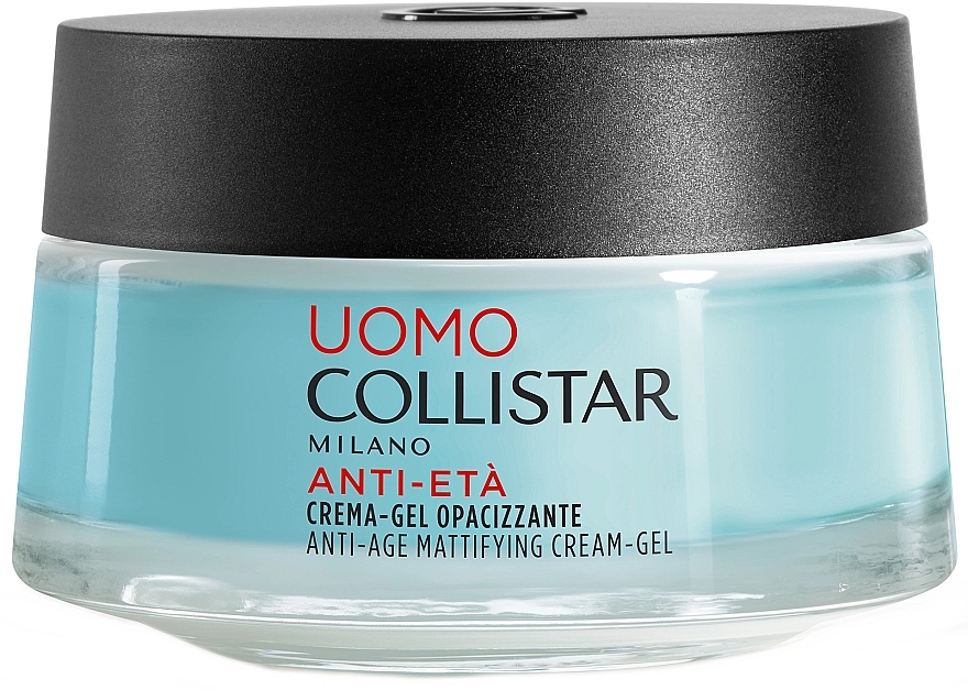 Mattierende Anti-Aging Gesichtscreme  - Collistar Uomo Anti-Age Mattifying Cream-Gel — Bild N1