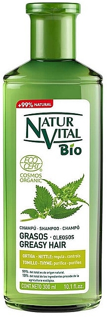Shampoo für fettiges Haar - Natur Vital Bio Ecocert Shampoo Cabelos Oleosos — Bild N1