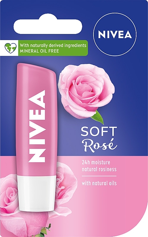 Lippenbalsam "Soft Rose" - NIVEA Lip Care — Foto N1
