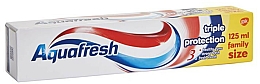 Düfte, Parfümerie und Kosmetik Zahnpasta für gesundes Zahnfleisch, starke Zähne und frischen Atem - Aquafresh Triple Protection Toothpaste