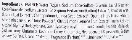 Haarshampoo mit Bambus und Quinoa für mehr Volumen und Stärke - Lavera Volume & Strength Shampoo — Bild N3