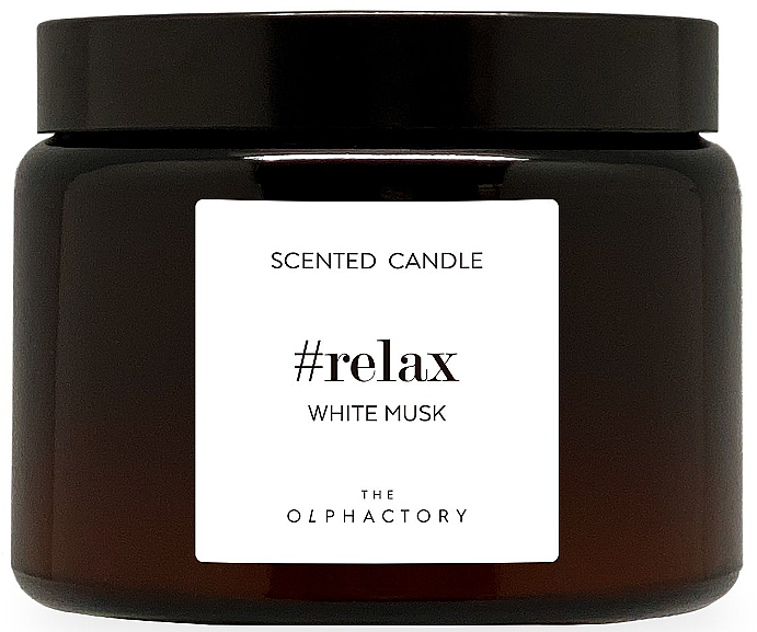 Duftkerze im Glas - Ambientair The Olphactory White Musk Scented Candle — Bild N2