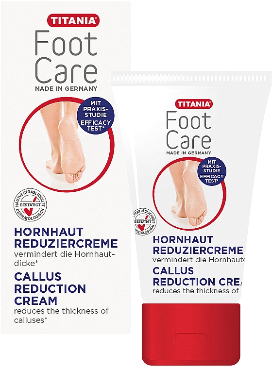 Schutzcreme gegen Schwielen - Titania Foot Care Callus Reduction Cream — Bild N1