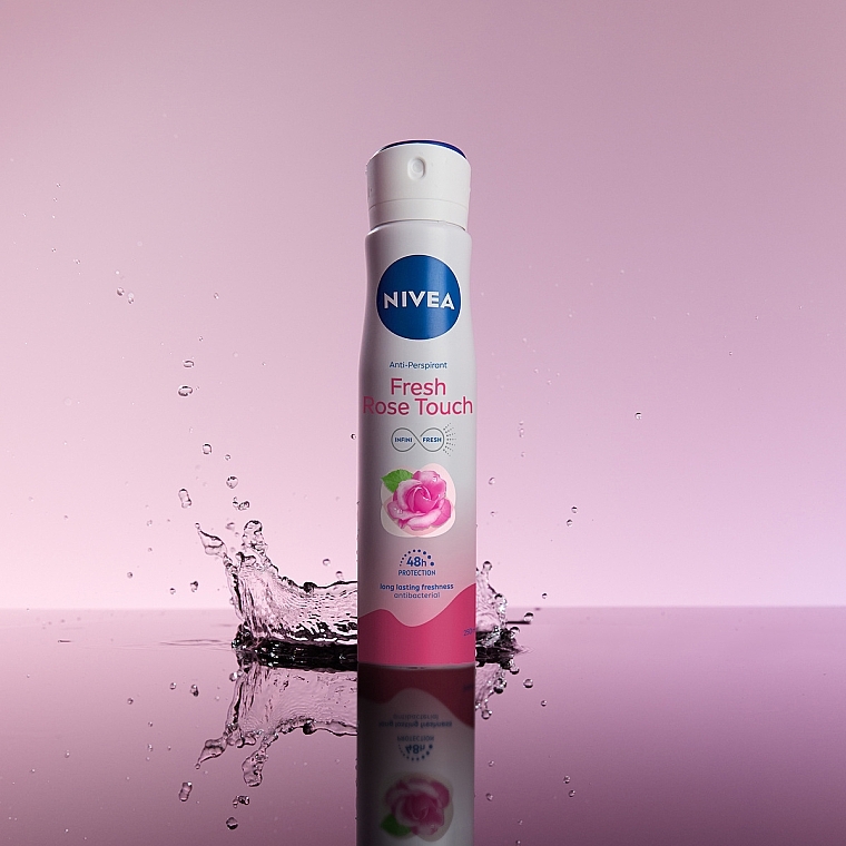 Deospray Antitranspirant - Nivea Fresh Rose Touch Anti-Perspirant Deo Spray — Bild N3