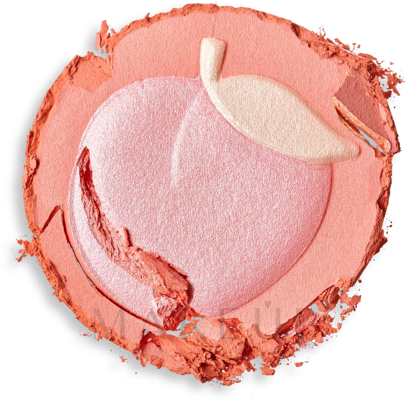 Gesichtsrouge - I Heart Revolution Fruity Blusher Soft Shimmer Blusher — Bild Peach