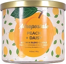 Duftkerze - Aeropostale Peach & Daisy Fine Fragrance Candle — Bild N1