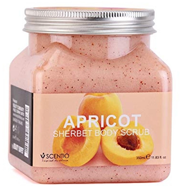 Körperpeeling mit Aprikose - Wokali Sherbet Body Scrub Apricot — Bild N1
