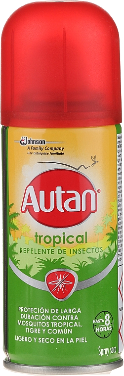 Insektenschutzmittel - SC Johnson Autan Tropical Insect Spray Repellent — Bild N2