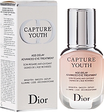 Antioxidative Augenpflege - Dior Capture Youth Age-Delay Advanced Eye Treatment — Bild N1