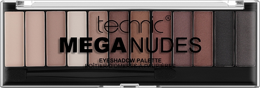 Lidschattenpalette - Technic Cosmetics Mega Nudes­ Eyeshadow Palette — Bild N2