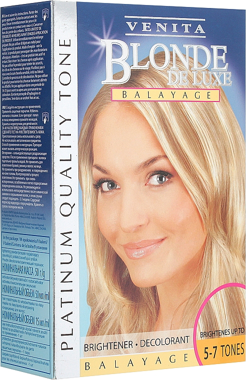 Haaraufheller - Venita Blonde De Luxe Balayage — Bild N1