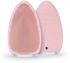 Düfte, Parfümerie und Kosmetik Gesichtsreinigungsbürste rosa - Silk'n Bright Silicone Pink Facial Cleansing Brush