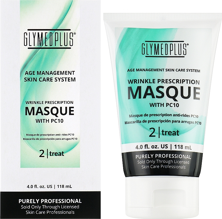 Anti-Faten Gesichtsmaske - GlyMed Plus Age Management Wrinkle Prescription Mask — Bild N4