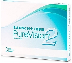 Düfte, Parfümerie und Kosmetik Kontaktlinsen Krümmung 8.6 mm 3 St. - Bausch & Lomb PureVision 2