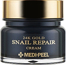 Gesichtscreme mit kolloidalem Gold und Schneckenschleim - Medi Peel 24k Gold Snail Repair Cream — Bild N1