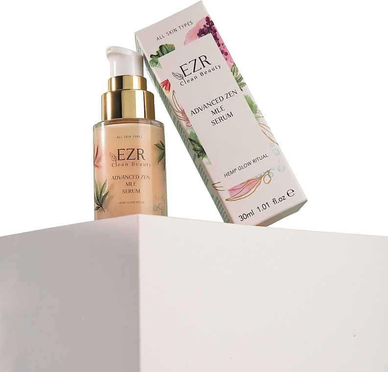 Serum-Konzentrat für das Gesicht - EZR Clean Beauty Advanced Zen Mle Serum — Bild N6