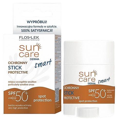 Sonnenschutz-Stick SPF 50+ - Floslek Sun Care Derma Smart  — Bild N1