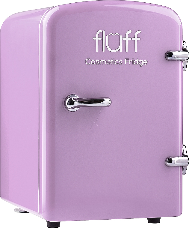 Kosmetischer mini Kühlschrank lila - Fluff Cosmetic Violet Fridge — Bild N1