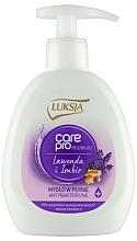 Düfte, Parfümerie und Kosmetik Antibakterielle Flüssigseife mit Lavendel und Ingwer - Luksja Lavender And Ginger Liquid Soap