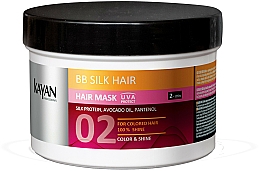 Düfte, Parfümerie und Kosmetik Haarmaske für coloriertes Haar - Kayan Professional BB Silk Hair Mask