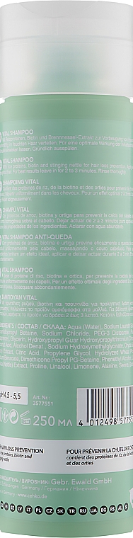 Shampoo gegen Haarausfall - C:EHKO Vital Shampoo — Bild N2