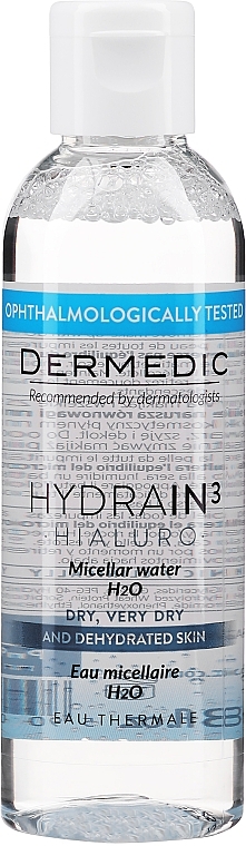 GESCHENK! Mizellenwasser - Dermedic Hydrain 3 Hialuro Micellar Water — Bild N1