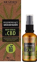 Regenerierendes Haarserum mit natürlichem Hanföl und CBD - Revers Regenerating Serum With Natural Hemp Oil With CBD — Bild N2