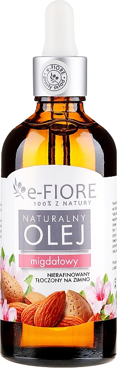 100% reines unraffiniertes Mandelöl - E-Fiore Natural Sweet Almond Oil — Bild N3