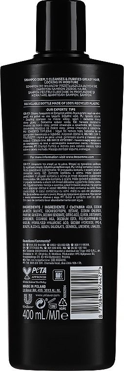 Shampoo für fettiges Haar - Tresemme Purify & Hydrate Hair Shampoo — Bild N2