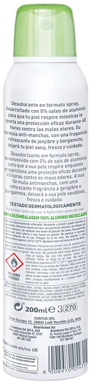 Deospray - Natural Honey Fresh Desodorante Spray — Bild N2