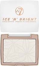 Düfte, Parfümerie und Kosmetik Gesichts-Highlighter - W7 Ice 'N' Bright Highlighter