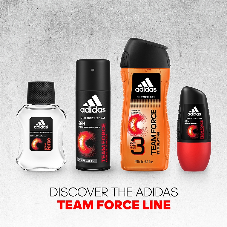 Adidas Team Force Shower Gel - Duschgel — Bild N2