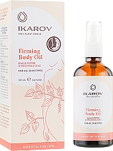 Düfte, Parfümerie und Kosmetik Stärkendes Körperöl mit schwarzem Pfeffer und Patchouli-Öl - Ikarov