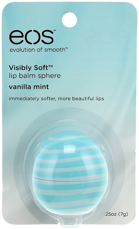 Lippenbalsam mit Vanille-Minze - EOS Visibly Soft Lip Balm Vanilla Mint — Bild N3