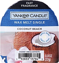 Düfte, Parfümerie und Kosmetik Aromatisches Wachs - Yankee Candle Classic Wax Coconut Beach