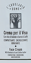 GESCHENK! Gesichtscreme mit Baobab - L'Erbolario Uomo Crema per il Viso  — Bild N1