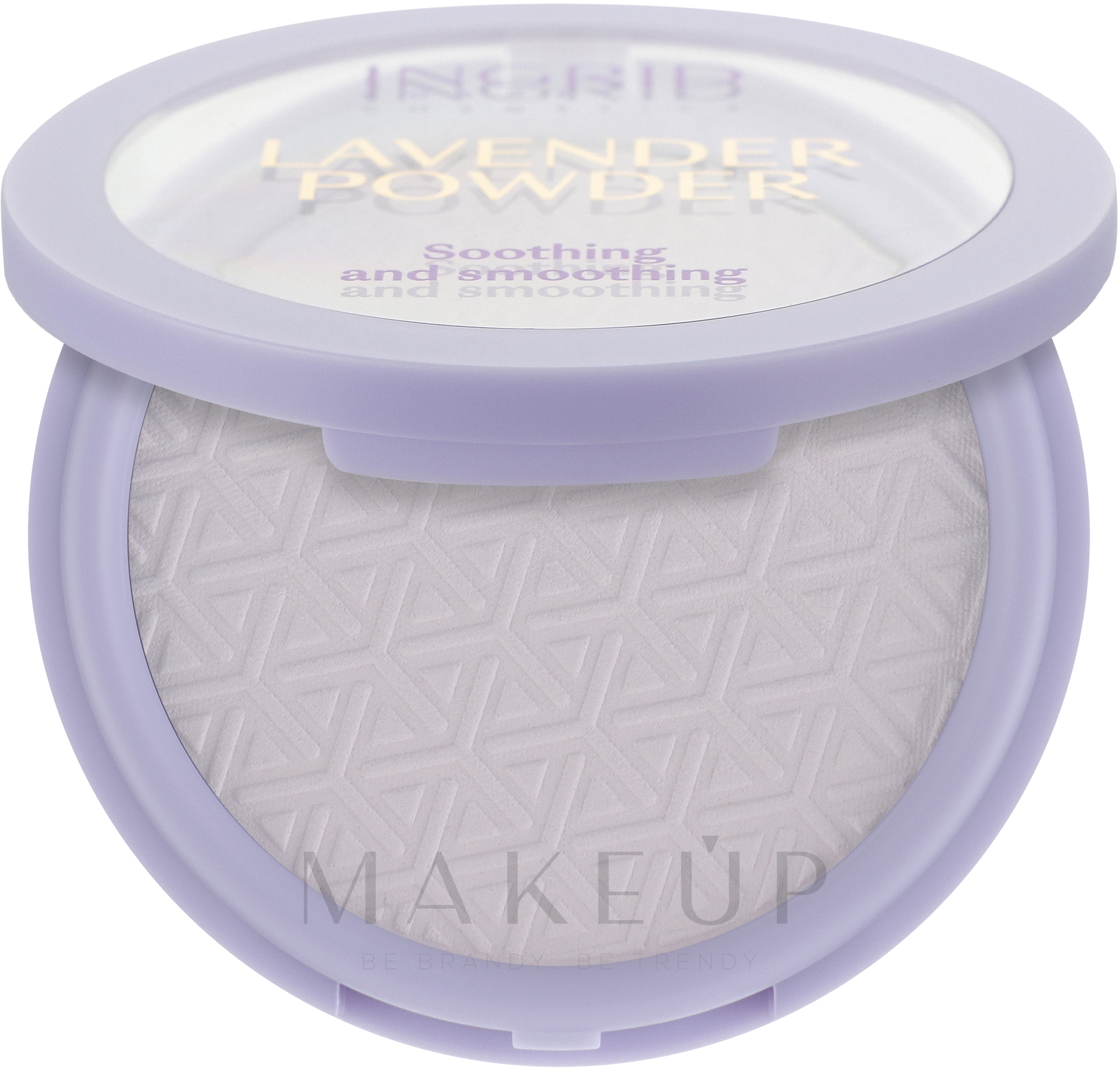 Gesichtspuder Lavendel - Ingrid Cosmetics Lavender Powder Soothing And Smoothing — Bild 8 g