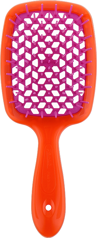 Haarbürste orange mit rosa - Janeke Superbrush — Bild N1