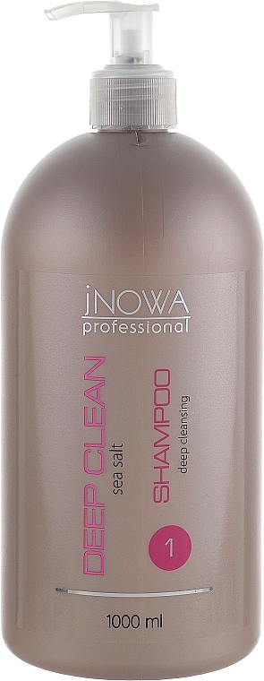 Shampoo zur Tiefenreinigung der Haare mit Spender - JNOWA Professional Deep Clean Shampoo — Bild N1