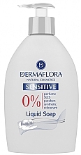 Flüssige Handseife - Dermaflora Sensitive Natural Liquid Soap — Bild N1