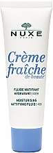 Düfte, Parfümerie und Kosmetik Gesichtsfluid - Nuxe Creme Fraiche De Beaute Moisturising Mattifying Fluid 48H