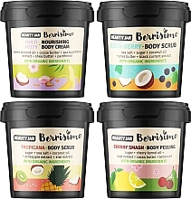 Körperpflegeset - Beauty Jar Berrisimo Nourishing Body Gift Set (Körperpeeling 200g + Körperpeeling 180g + Körperpeeling 190gl + Körpercreme 155ml) — Bild N2