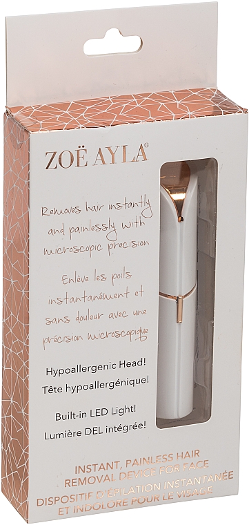 Gerät zur schmerzlosen Haarentfernung im Gesicht - Zoe Ayla Instant Painless Hair Removing Device For Face — Bild N1