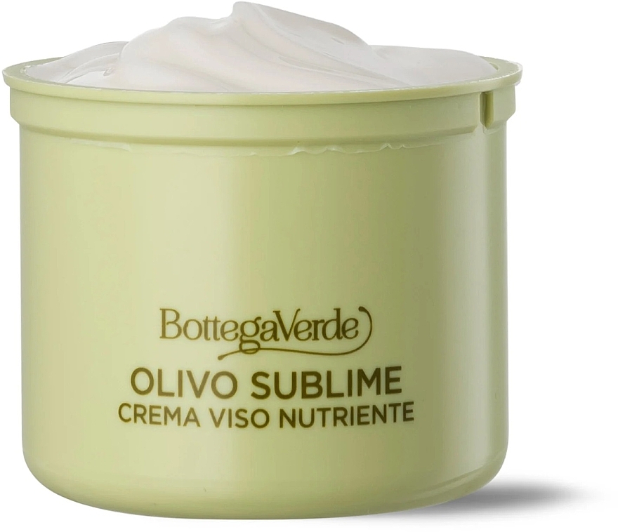 Gesichtscreme mit Olivenöl - Bottega Verde Olivo Sublime Cream Refill (Refill) — Bild N1