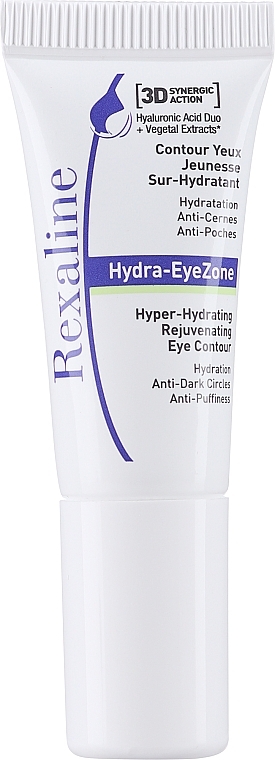 GESCHENK! Super feuchtigkeitsspendende Augencreme - Rexaline Hydra 3D Hydra-Eye Zone Cream (Mini)  — Bild N1